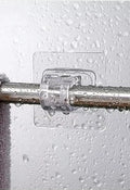 Rods Clips Hook Self Adhesive ( Pack of 10 )