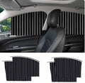 Foldable Magnetic Car Window Curtains (Pack of 4 )