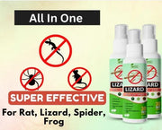 Lizard Spray Pack of 3 50ml Each.