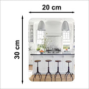 Oval Shape Mirror (Pack of 1)
